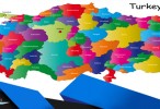 نقشه کامل و جامع کشور ترکیه به فارسی
